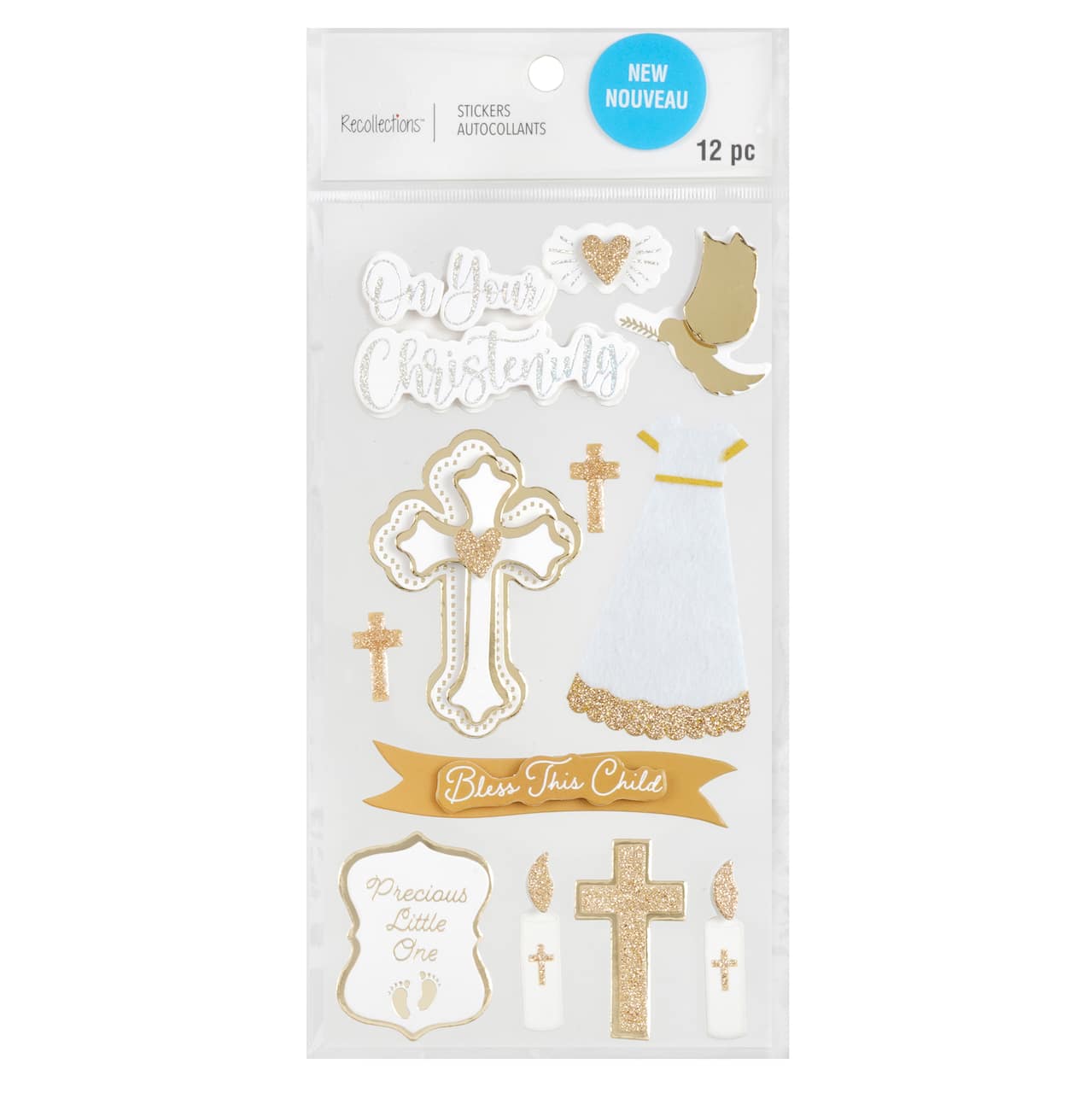 Christening Baby Stickers by Recollections&#x2122;